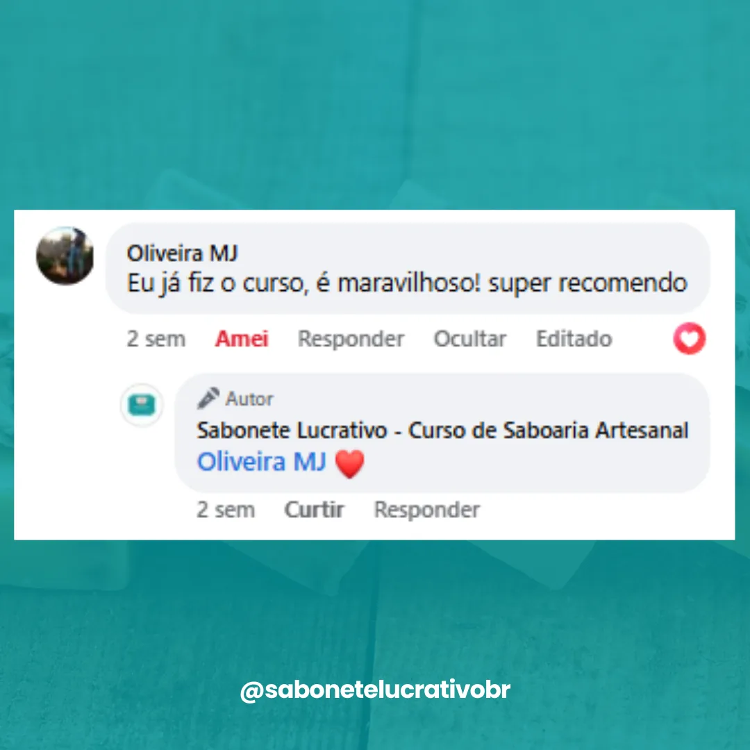 melhor curso de saboaria artesanal 2